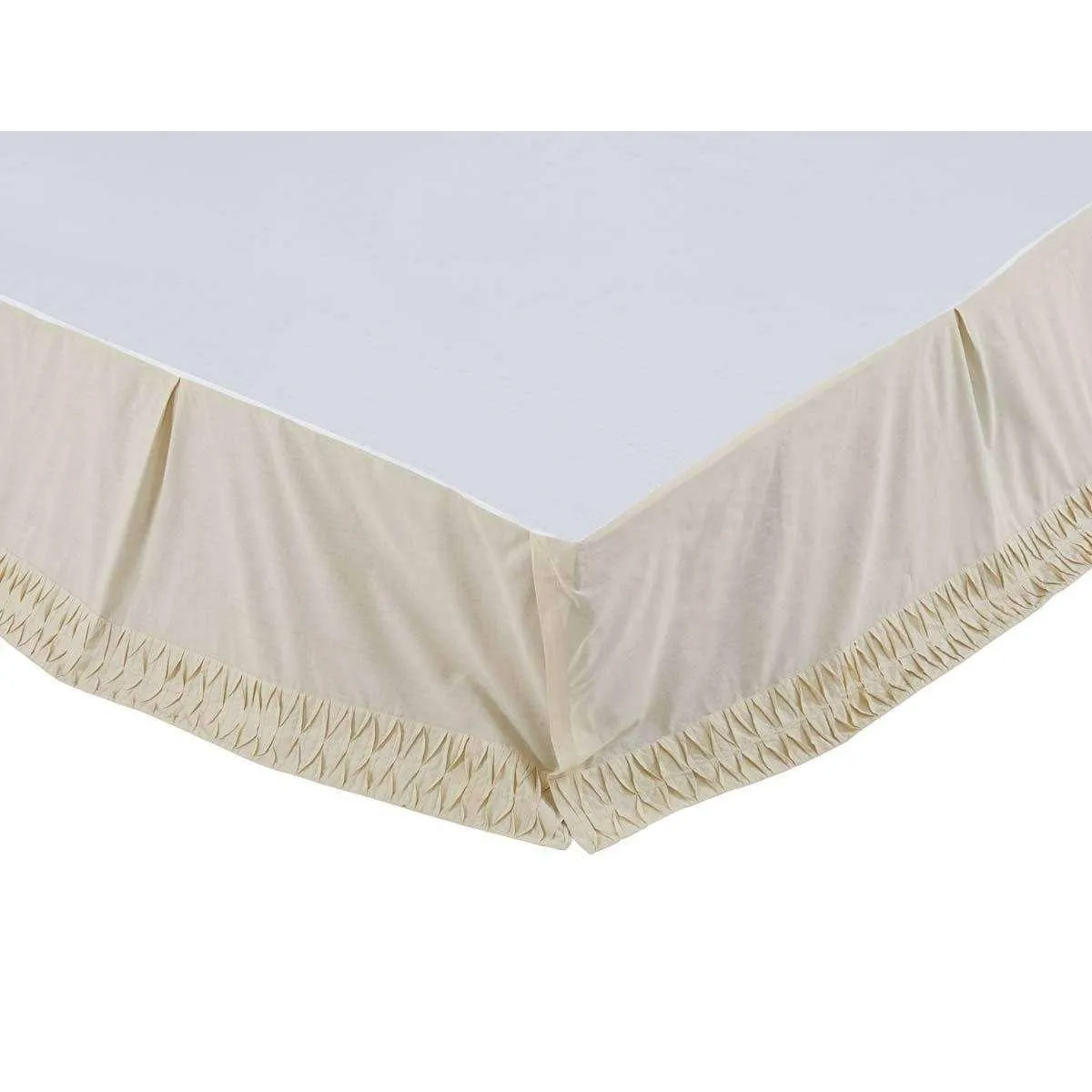 Adelia Creme Bed Skirts VHC Brands