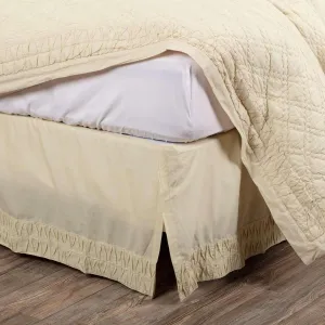 Adelia Creme Bed Skirts VHC Brands