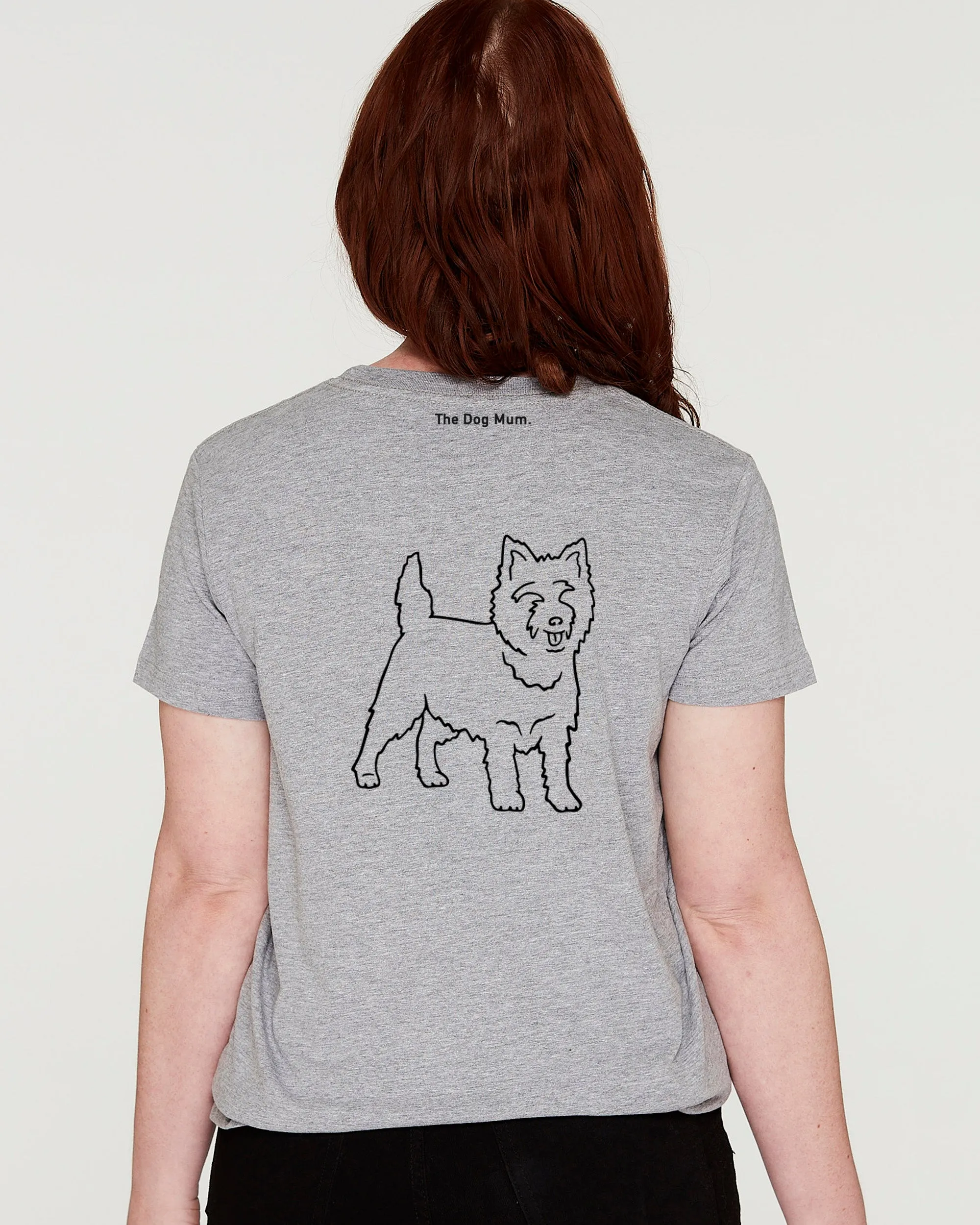 Cairn Terrier Mum Illustration: Classic T-Shirt