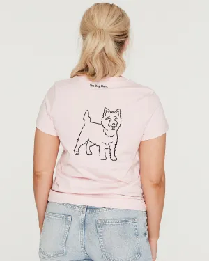Cairn Terrier Mum Illustration: Classic T-Shirt