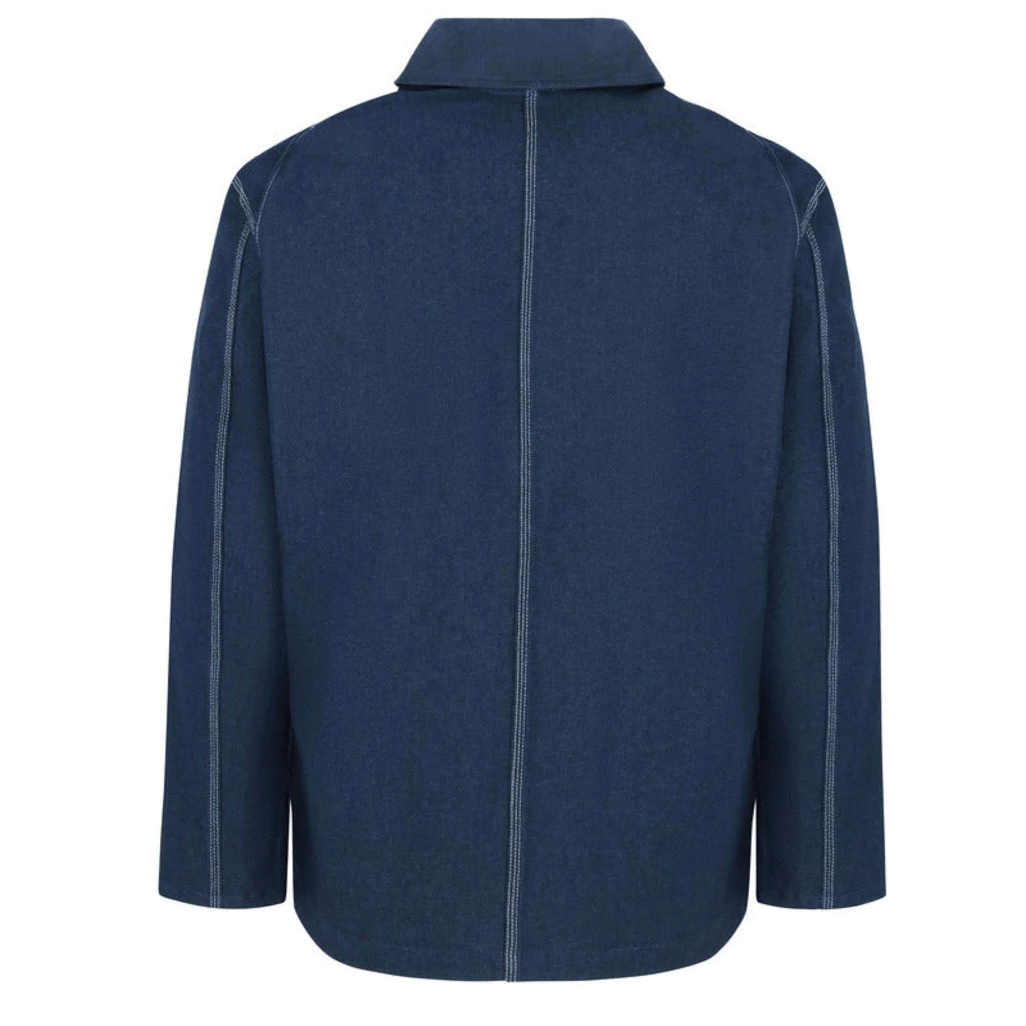 Dickies Men's 3499 Denim Blanket Lined Work Coat - Warm, Durable, Triple Needle Seams, Storm Cuffs, Utility Pockets, Rugged | Sizes: M-4XL