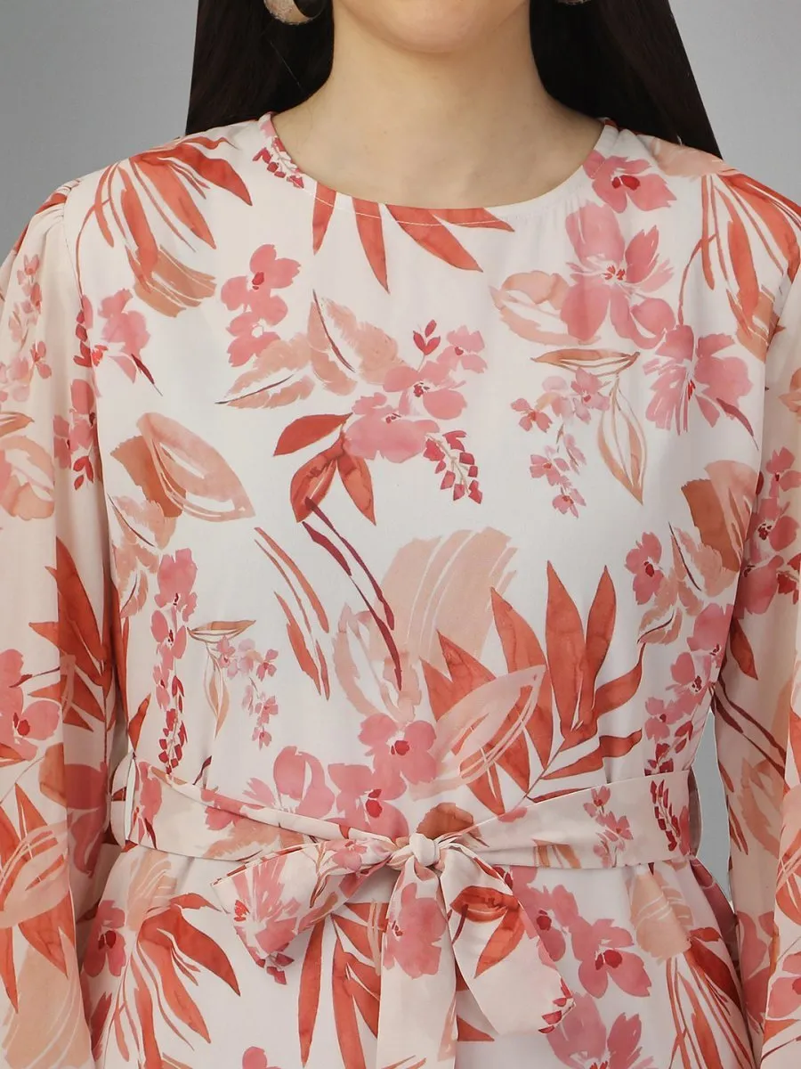 dresses for Women western wear Floral Maxi Dress
