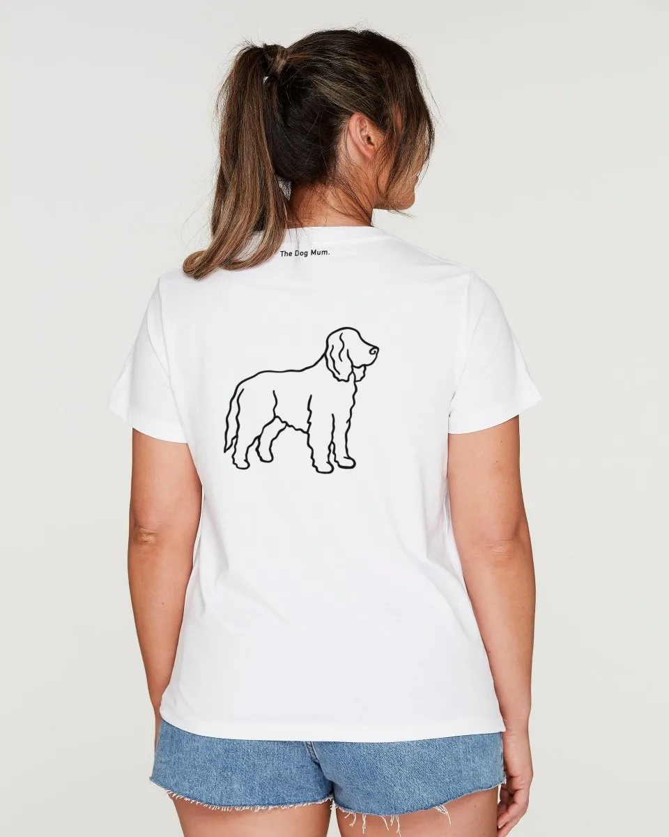English Springer Spaniel Mum Illustration: Classic T-Shirt