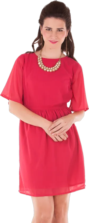 Fuschia Dress