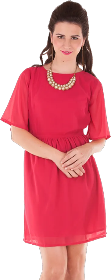 Fuschia Dress