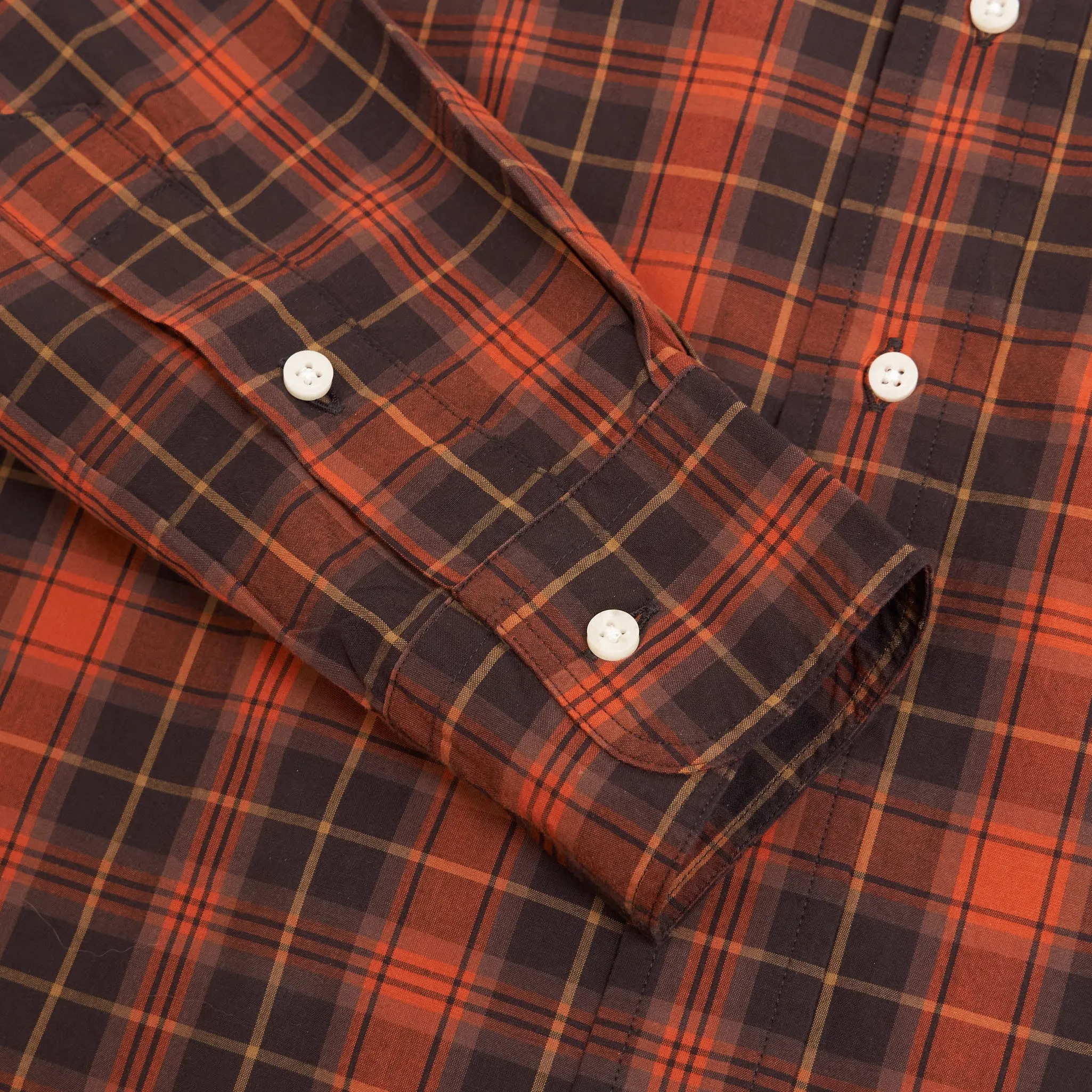 Gitman Vintage x DeeCee style Button Down Popline Plaid Shirt