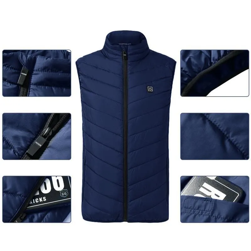 Heated Vest Smart Electric Heating Jacket