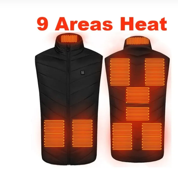 Heated Vest Smart Electric Heating Jacket