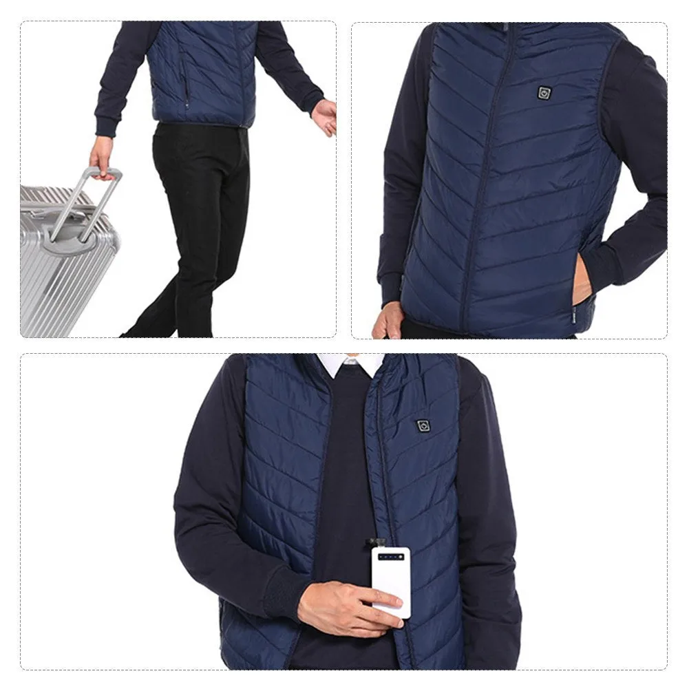Heated Vest Smart Electric Heating Jacket