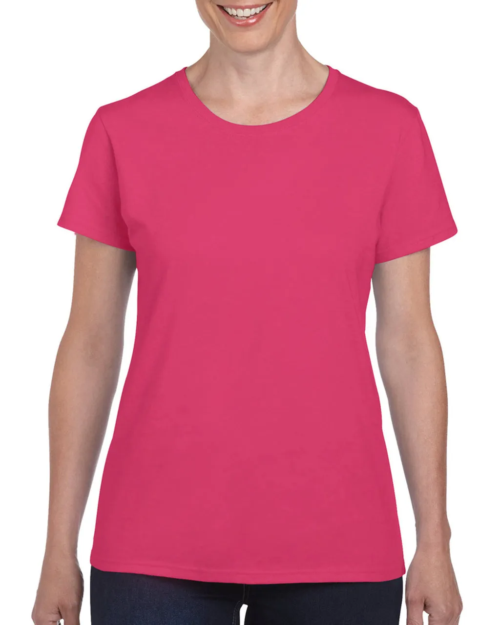 HEAVY COTTON FEMALE TEES | Gildan 5000L | Embroidery