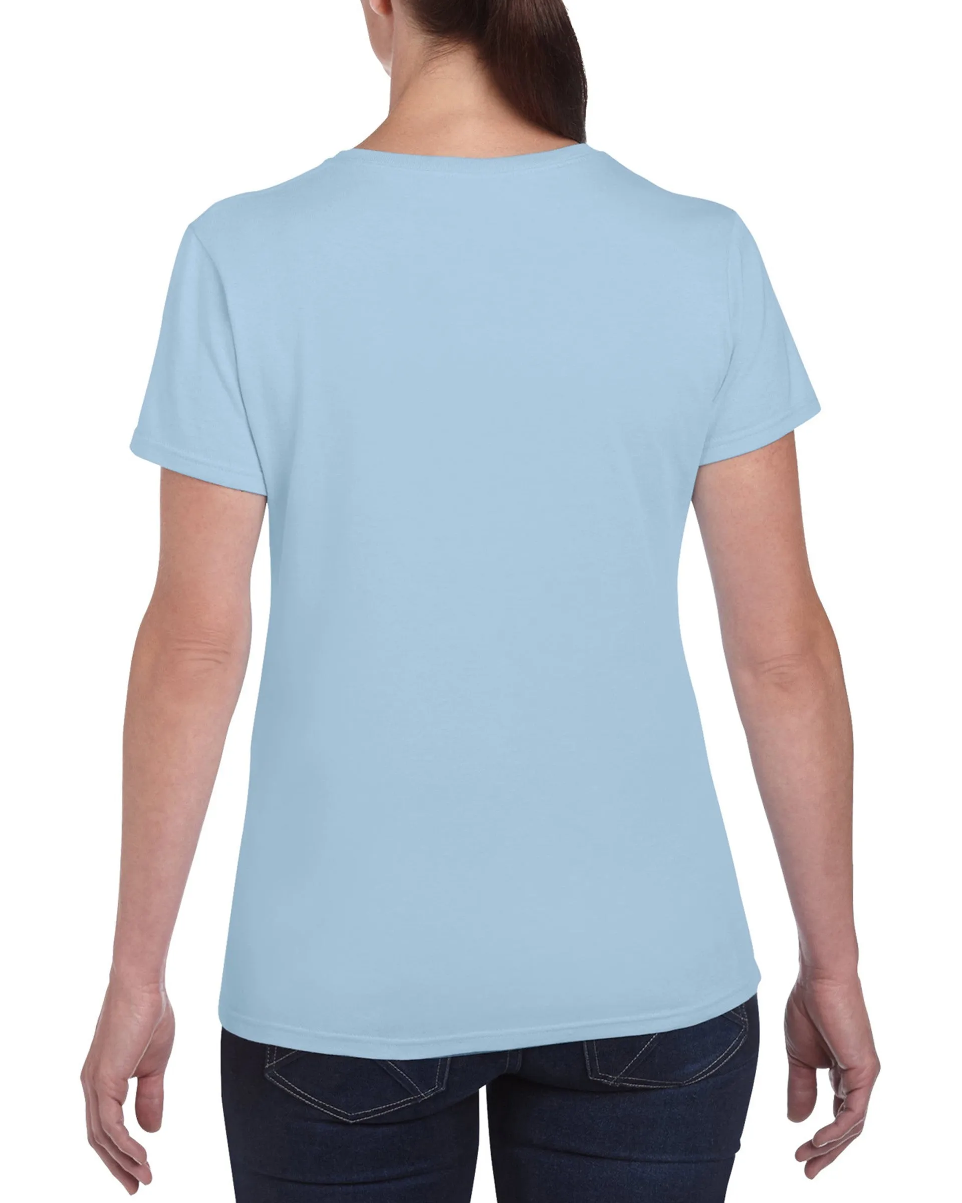 HEAVY COTTON FEMALE TEES | Gildan 5000L | Embroidery