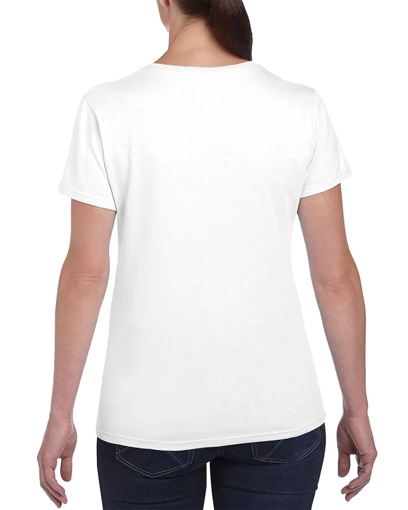 HEAVY COTTON FEMALE TEES | Gildan 5000L | Embroidery
