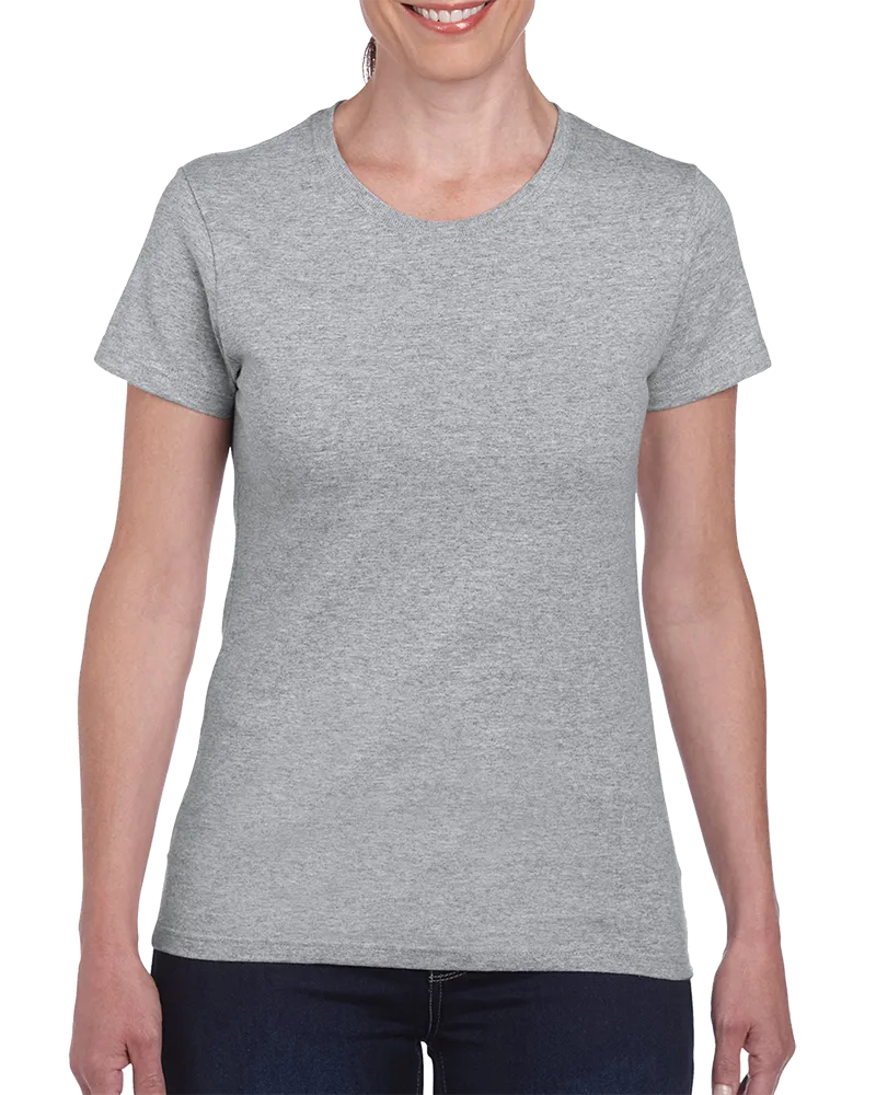 HEAVY COTTON FEMALE TEES | Gildan 5000L | Embroidery