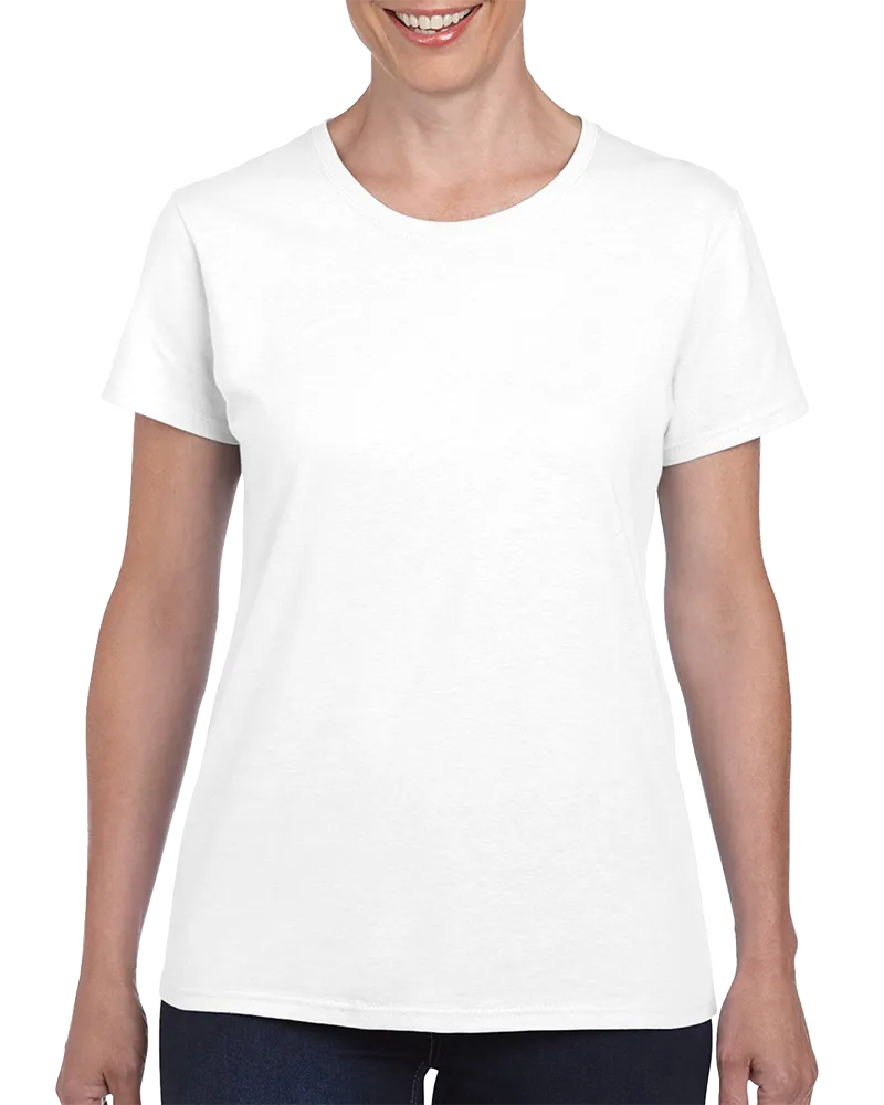 HEAVY COTTON FEMALE TEES | Gildan 5000L | Embroidery