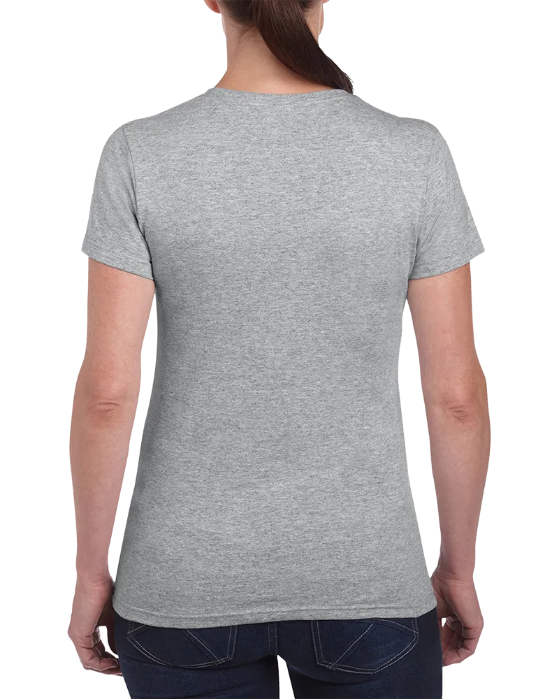 HEAVY COTTON FEMALE TEES | Gildan 5000L | Embroidery