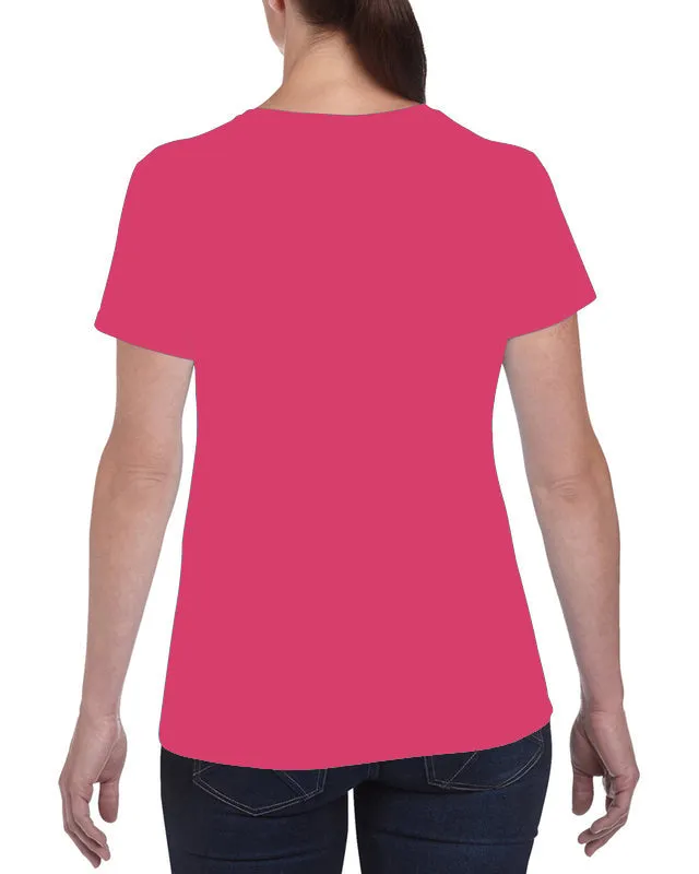 HEAVY COTTON FEMALE TEES | Gildan 5000L | Embroidery