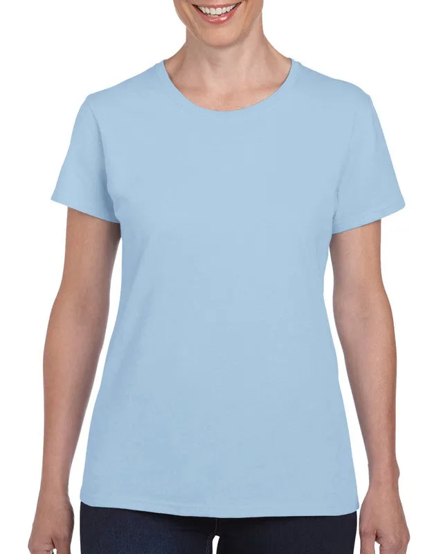 HEAVY COTTON FEMALE TEES | Gildan 5000L | Embroidery