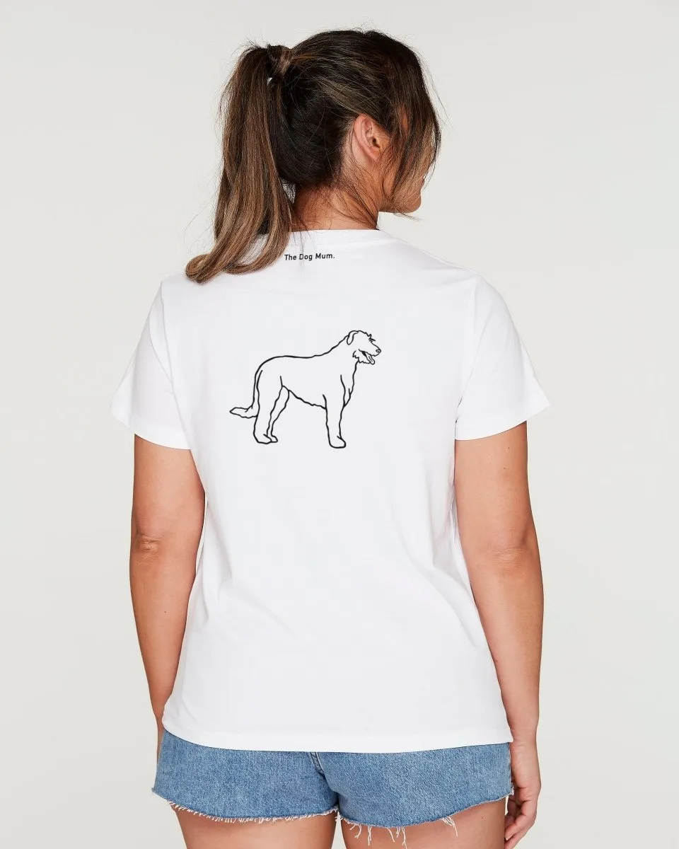 Irish Wolfhound Mum Illustration: Classic T-Shirt