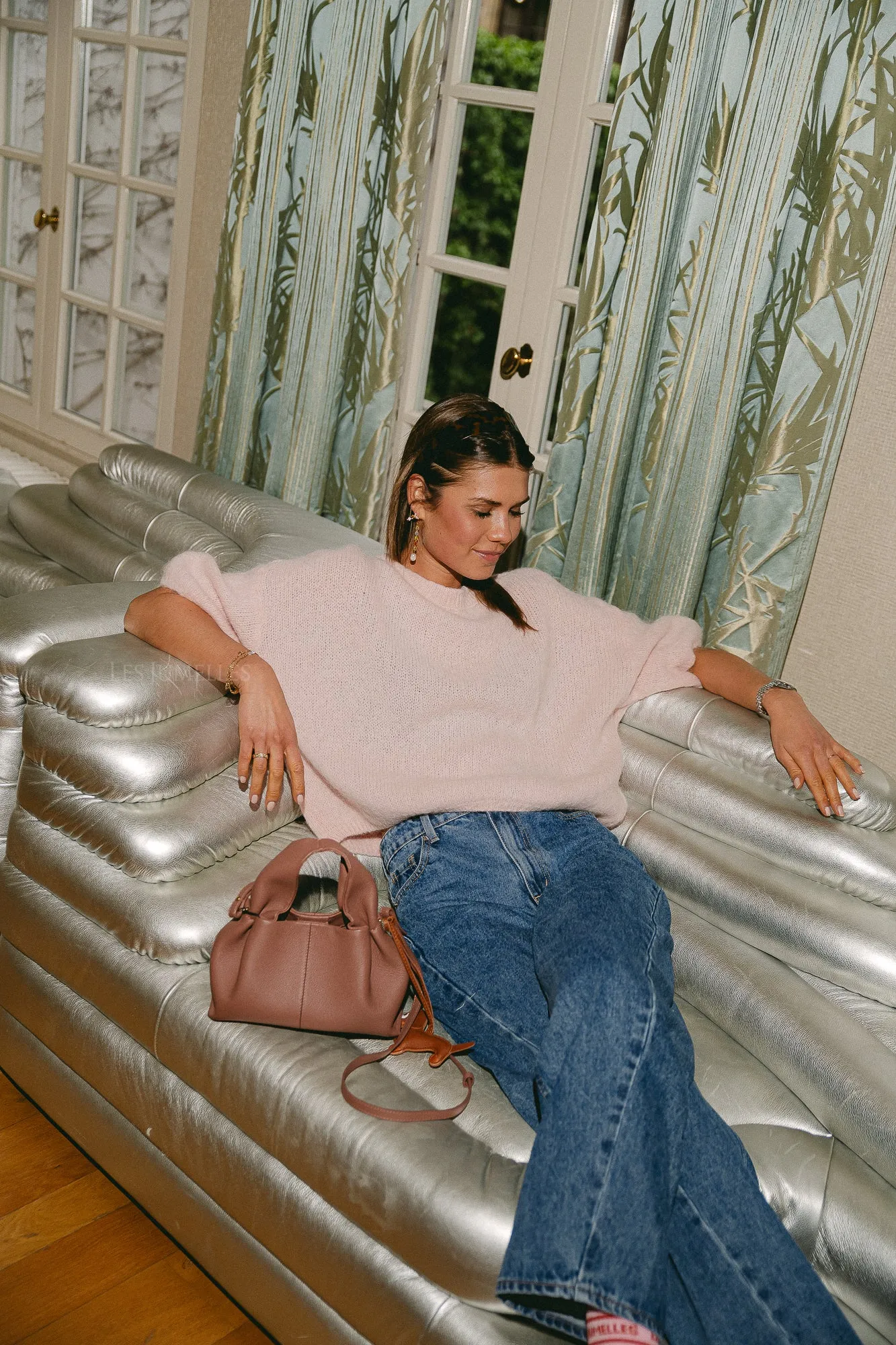 Julie SL jumper baby pink