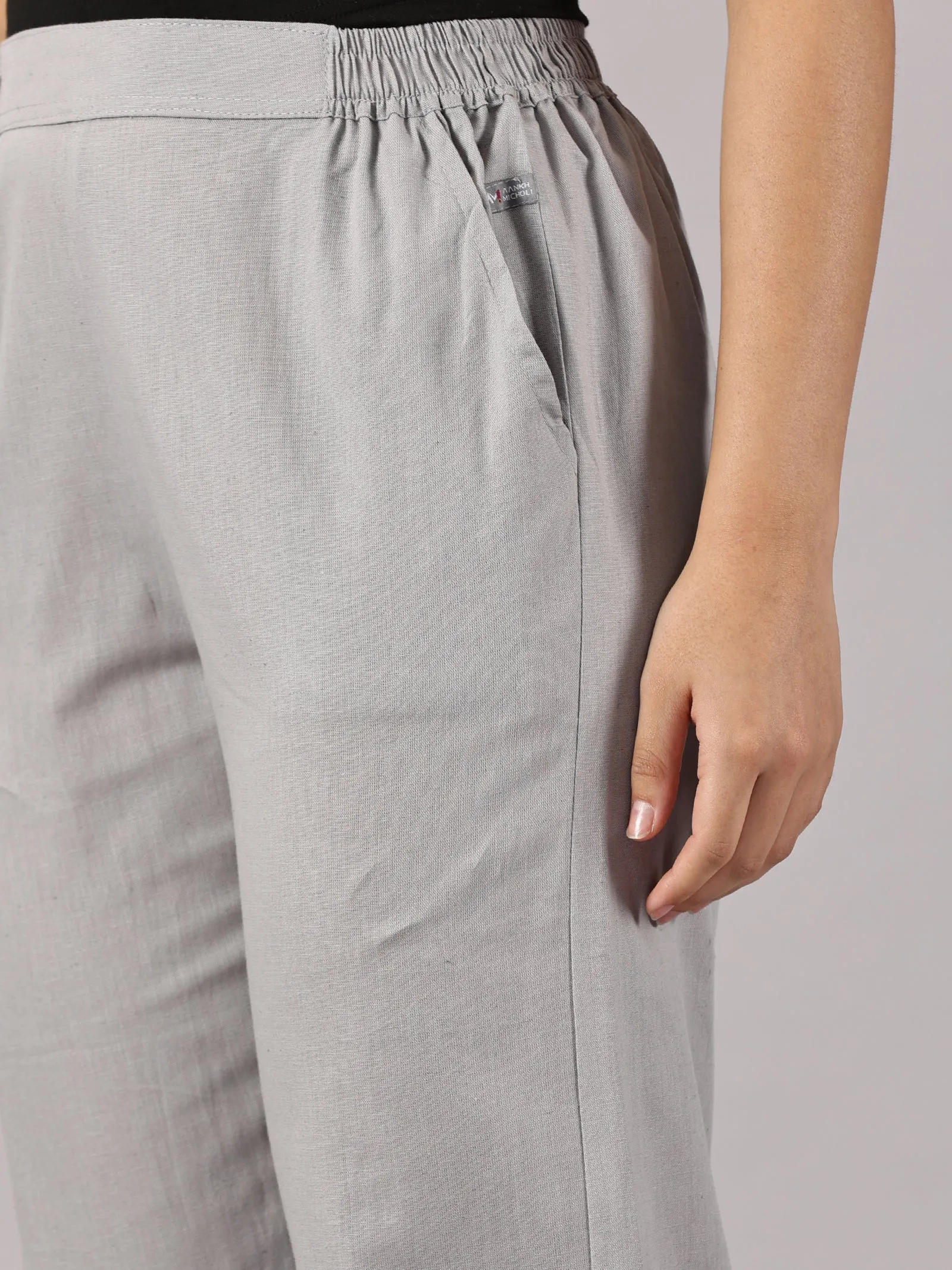 Light Grey Comfy Cotton Pants
