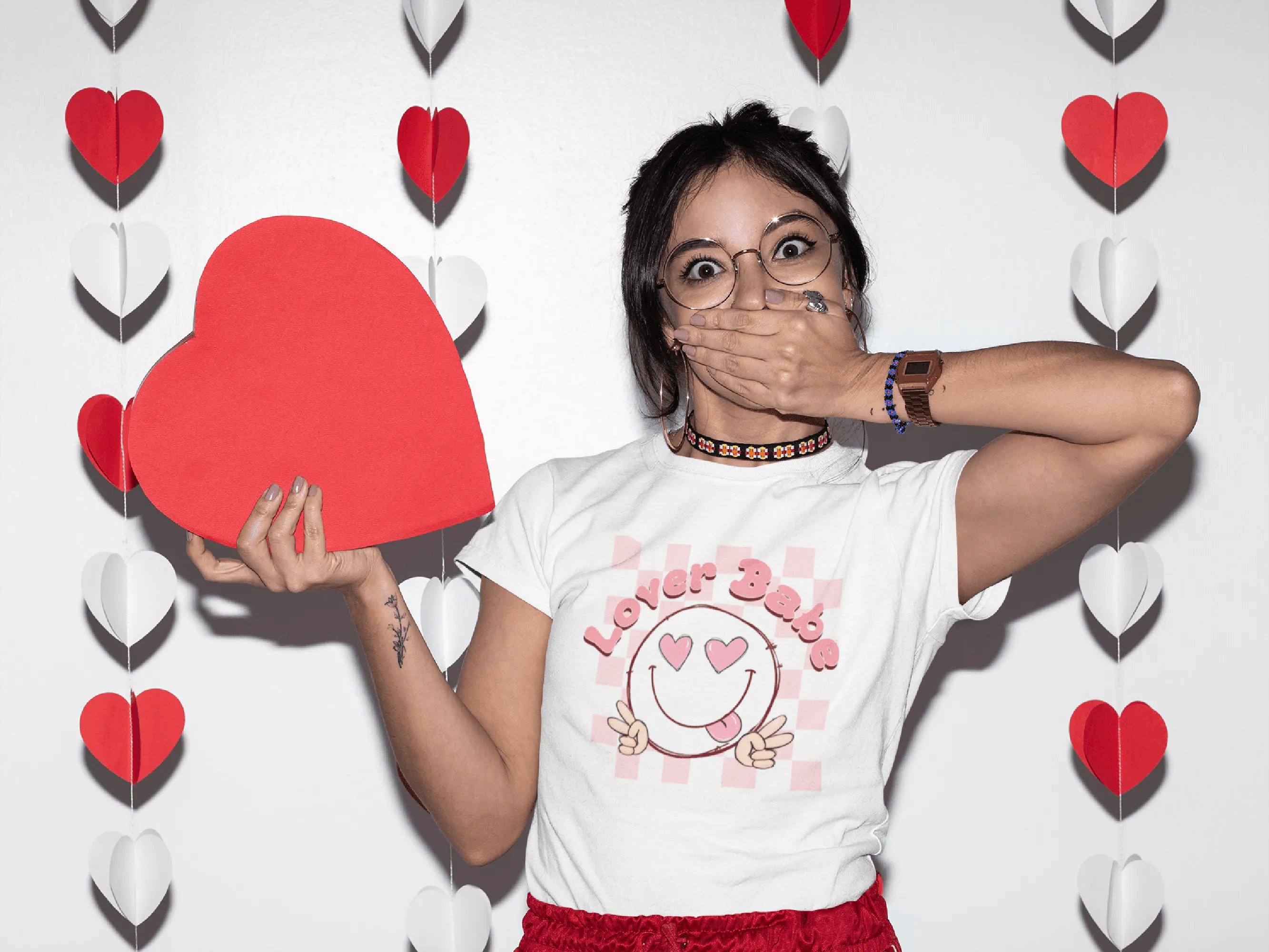 LOVE BABE VALENTINE T-shirt