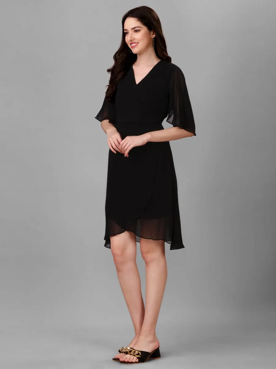 Masakali.co dresses for womens Black Color