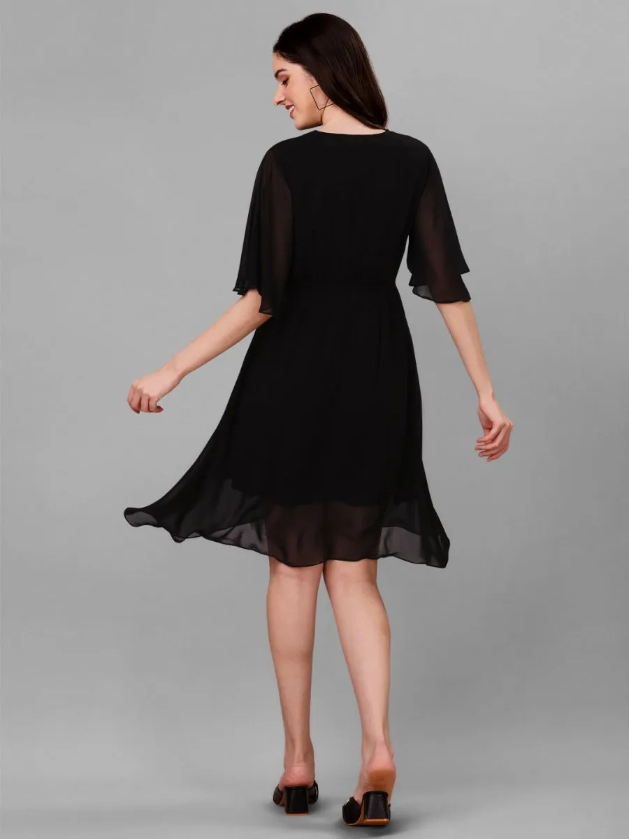 Masakali.co dresses for womens Black Color