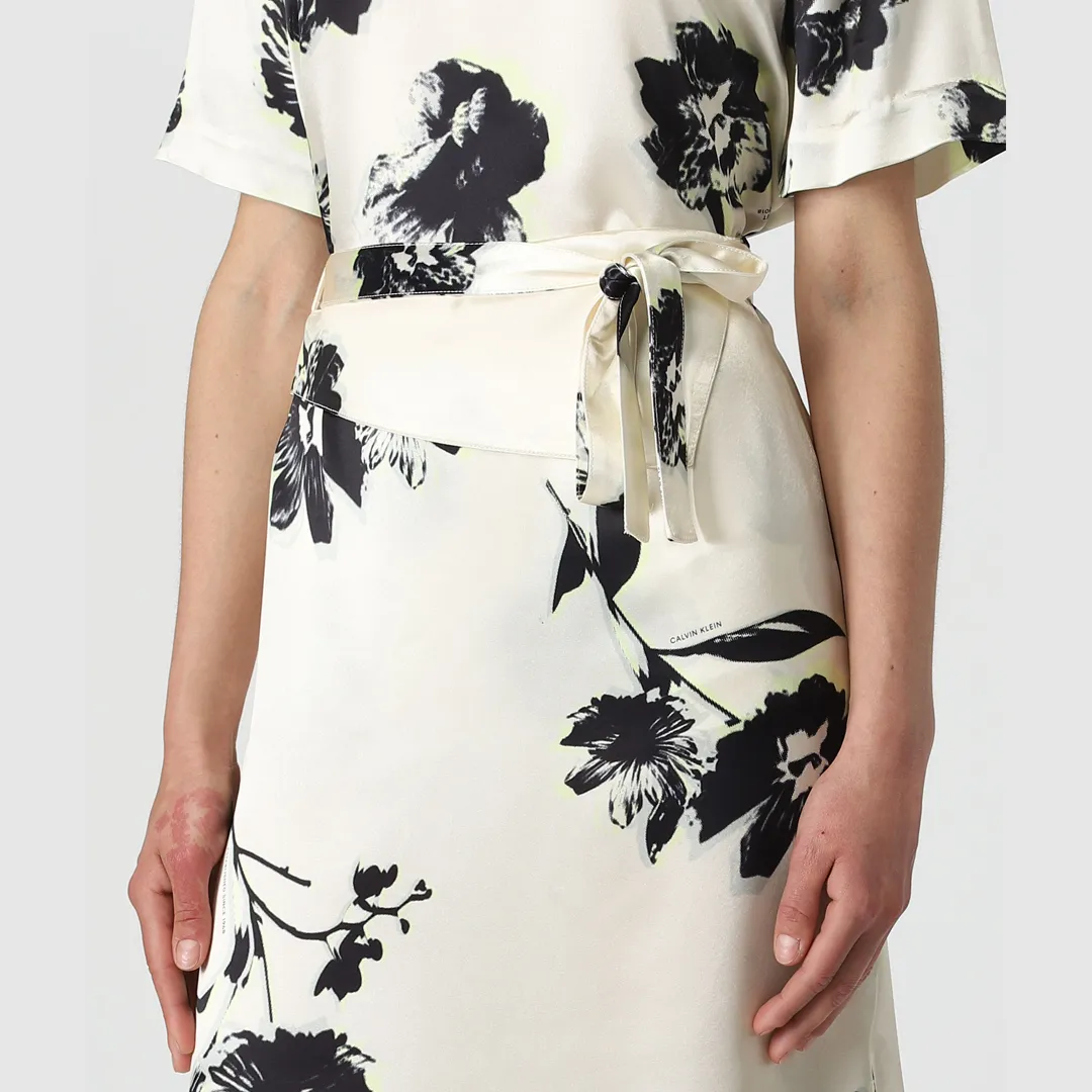 Modern Floral Skirt