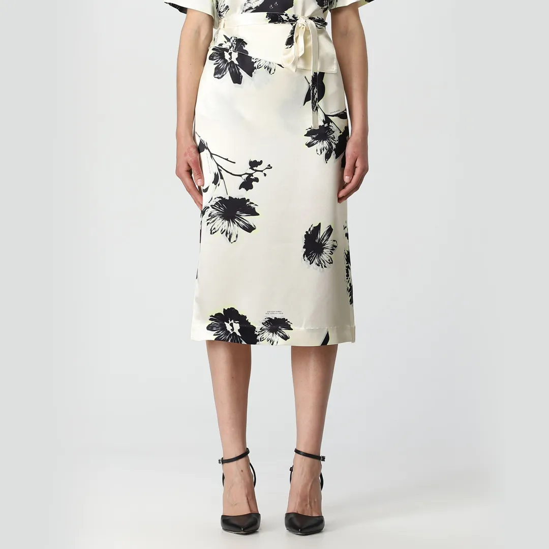 Modern Floral Skirt