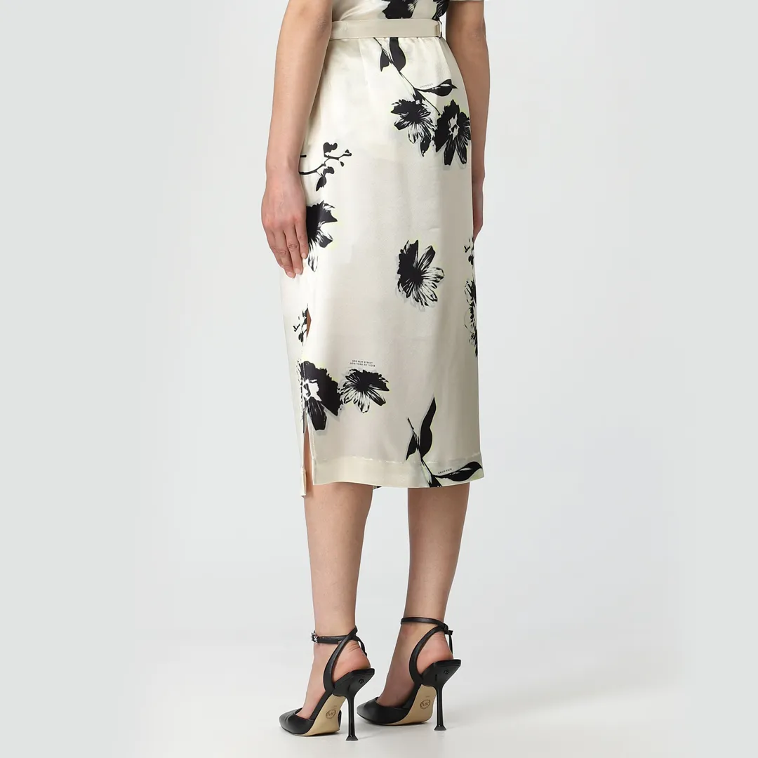 Modern Floral Skirt