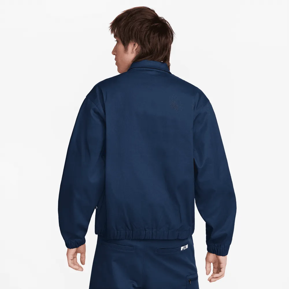 Nike SB Woven Twill Premium Skate Jacket Midnight Navy