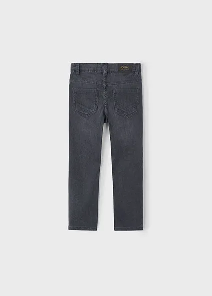 pants soft denim - black washed
