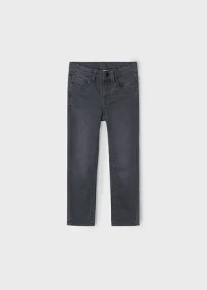 pants soft denim - black washed