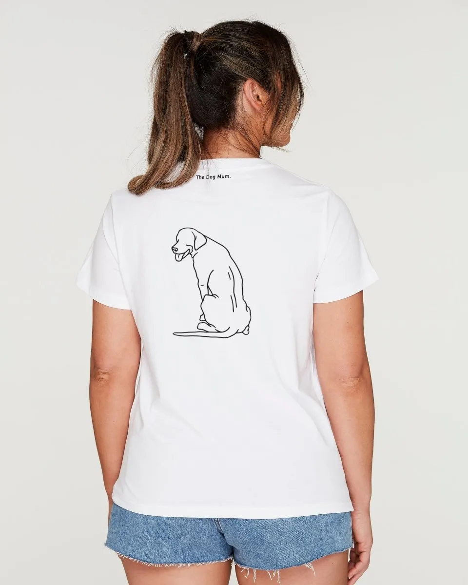 Rhodesian Ridgeback Mum Illustration: Classic T-Shirt