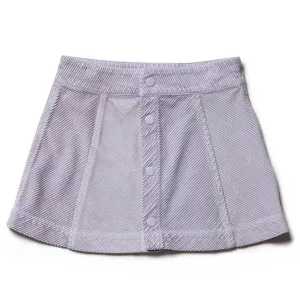 Skirt Aline Panel Lilac Jumbo Cord