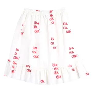 Skirt Ruffle Stone Red