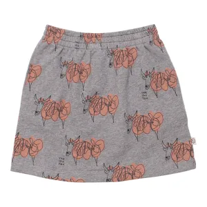 Skirt Track Yak Alaya Pink Mid Grey Melange