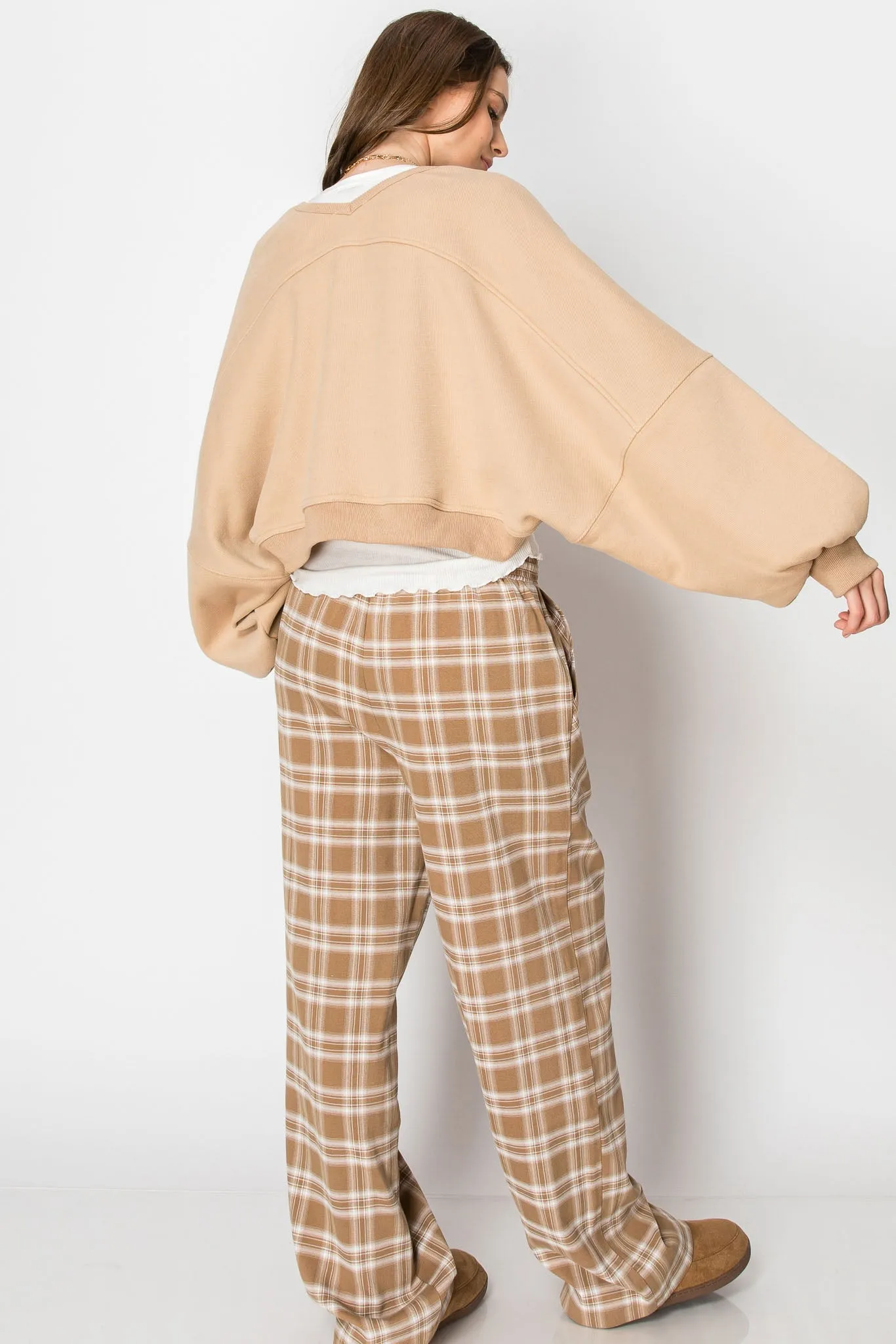 Soft Long Sleeve Bolero Sweat Cardigan