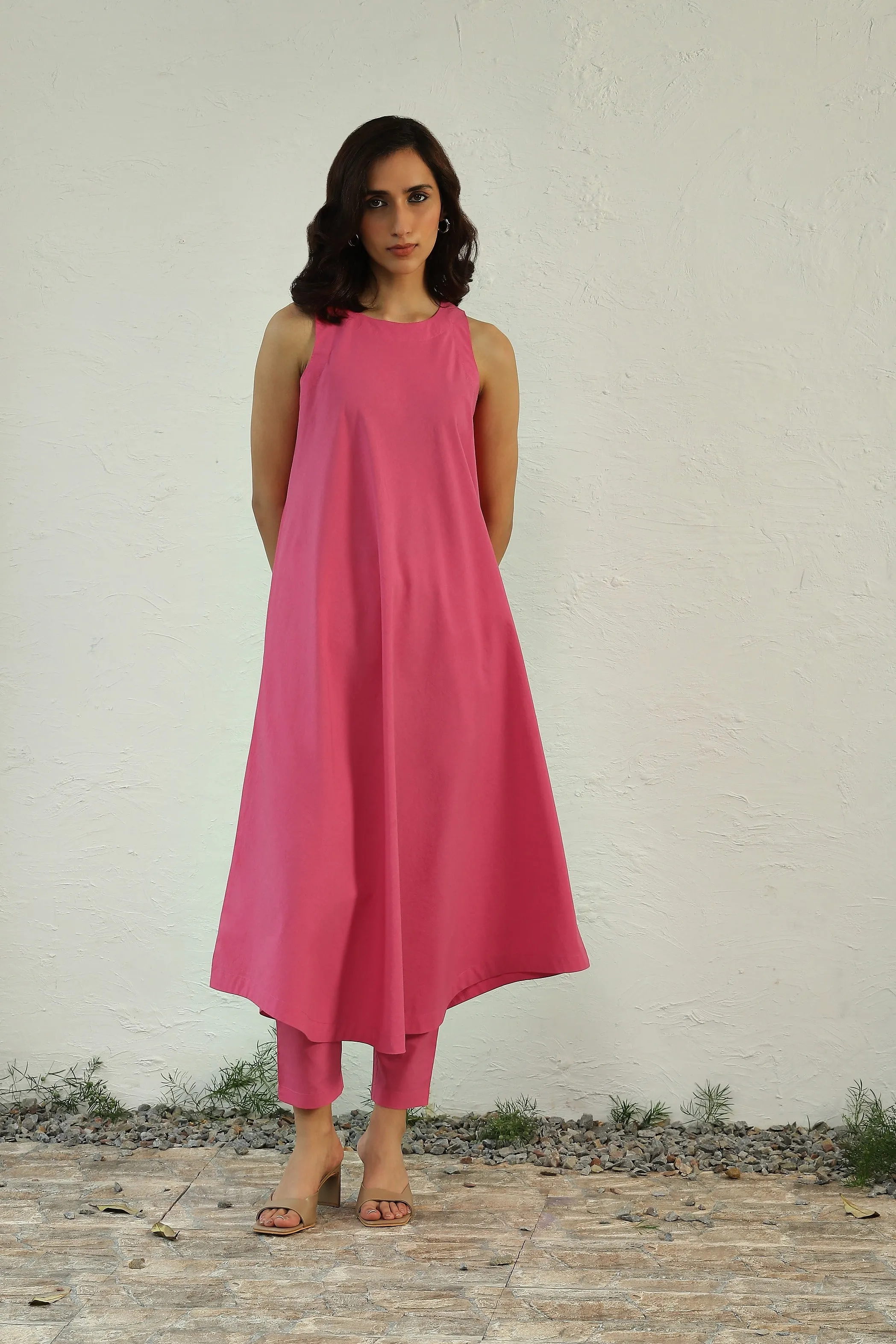 Soft Serve Pink Halter Co-ord