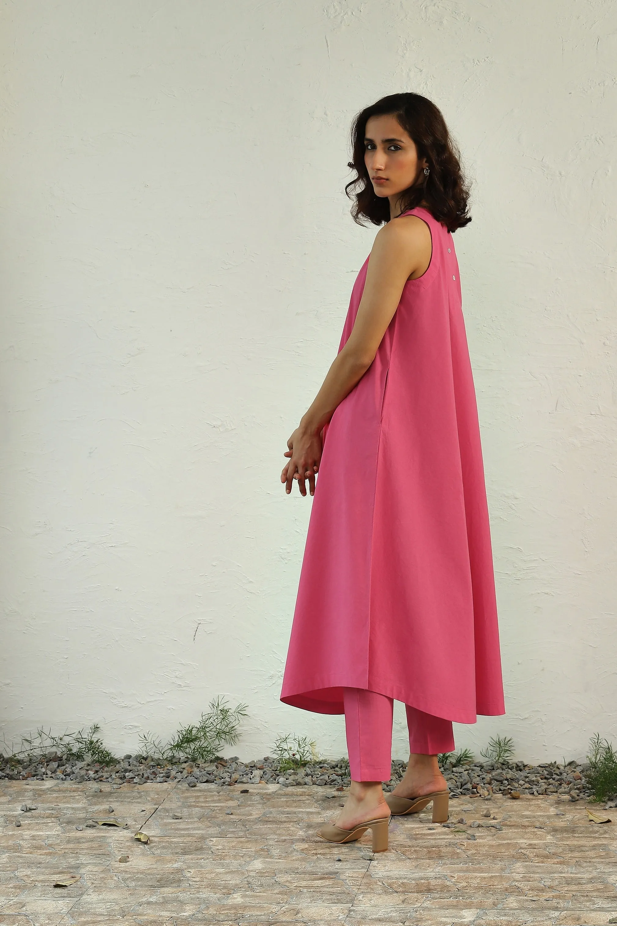 Soft Serve Pink Halter Co-ord
