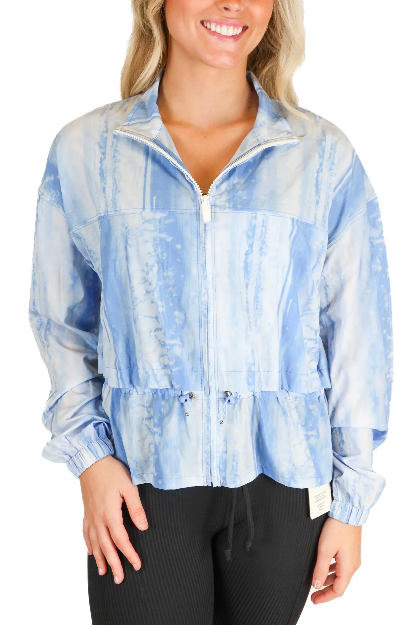 Travis Mathew blue/white jacket NWT (XS; retail $139.95)